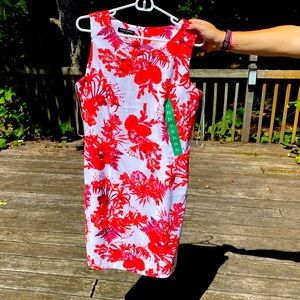 Mario Serrani Floral Dress Size 12